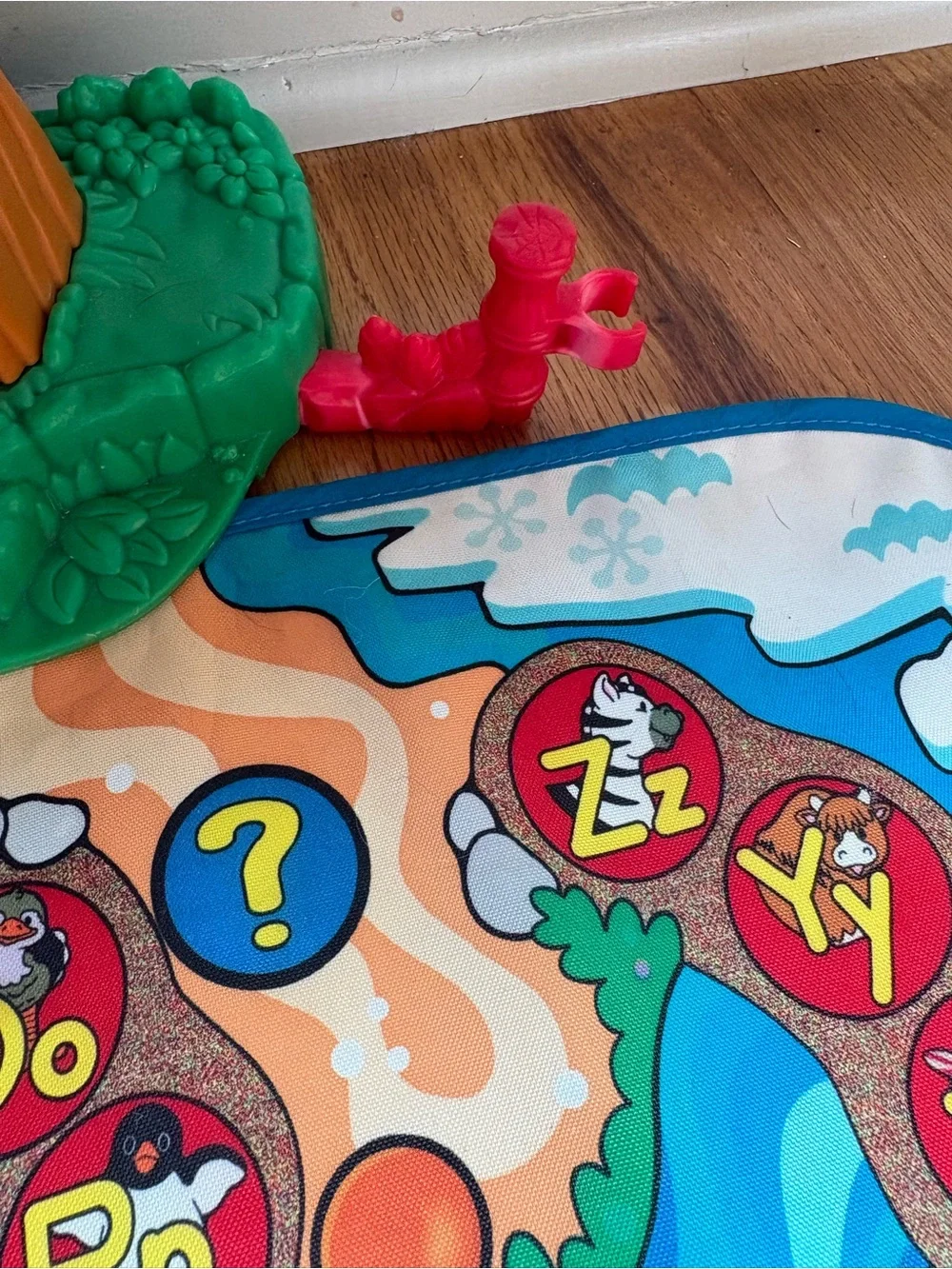 Fisher Price Little People Alphabet Zoo Tree Play Mat Letters Learning/Tested